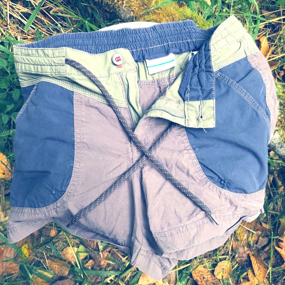 Green Columbia shorts